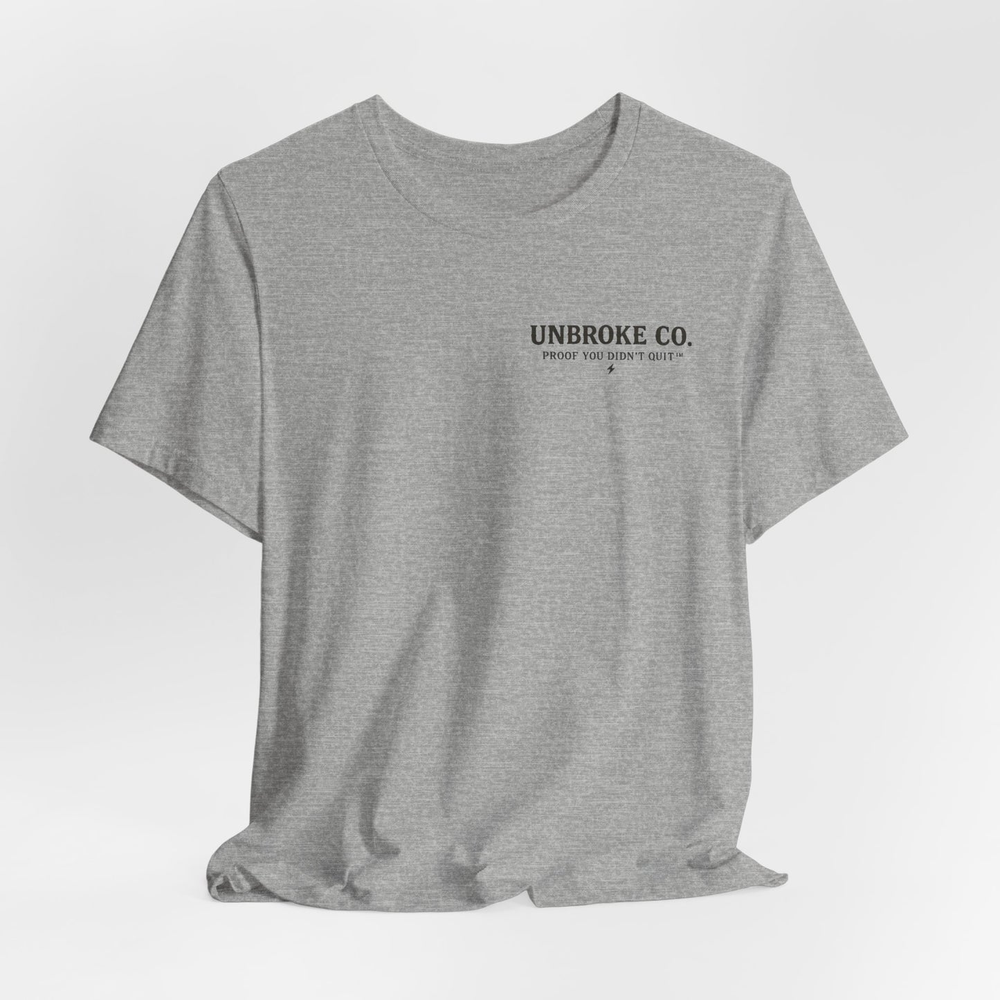 Wear Your Scars Like a Sermon Tee | Unbroke Co.