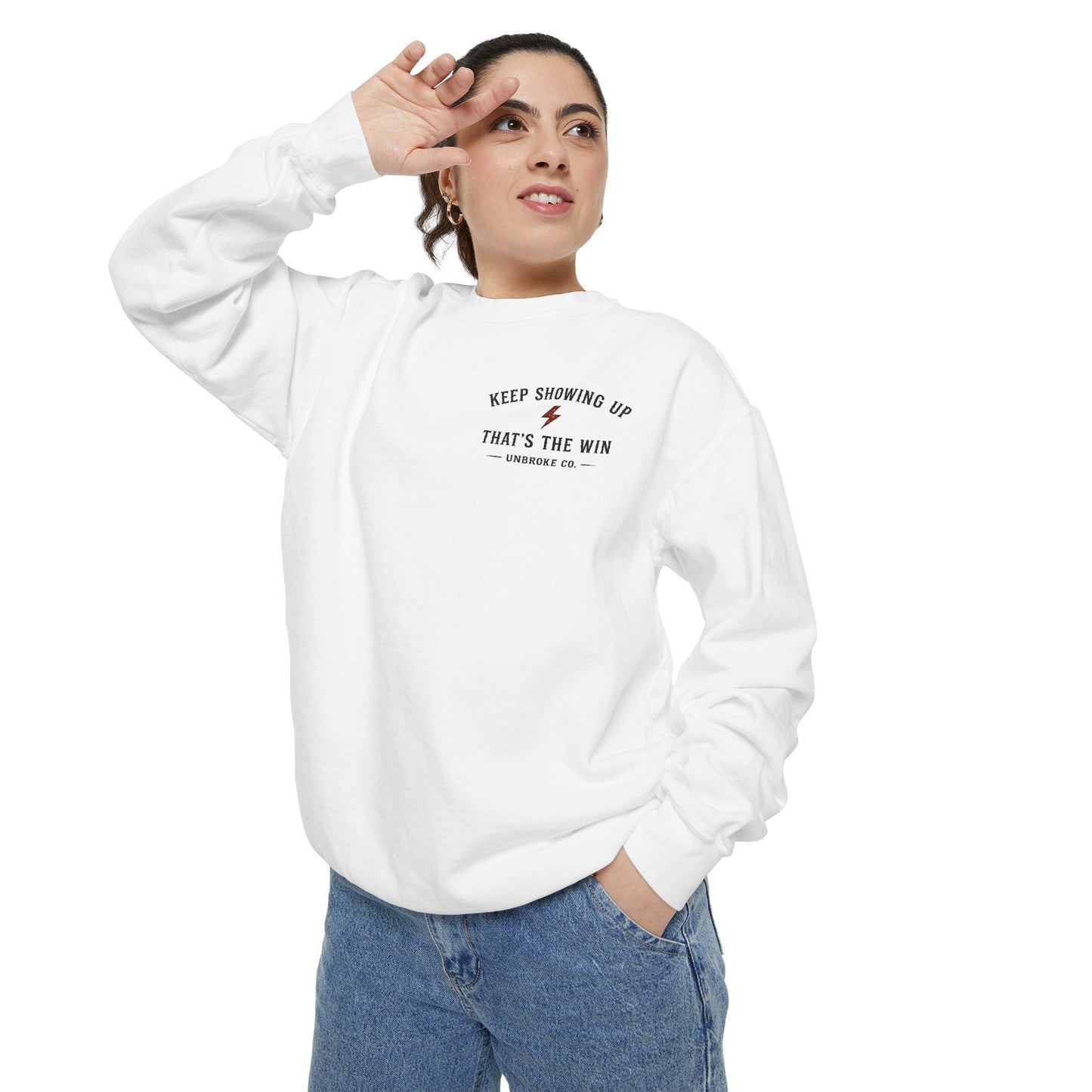 Love & Tolerance Crewneck Sweatshirt | Keep Showing Up Edition