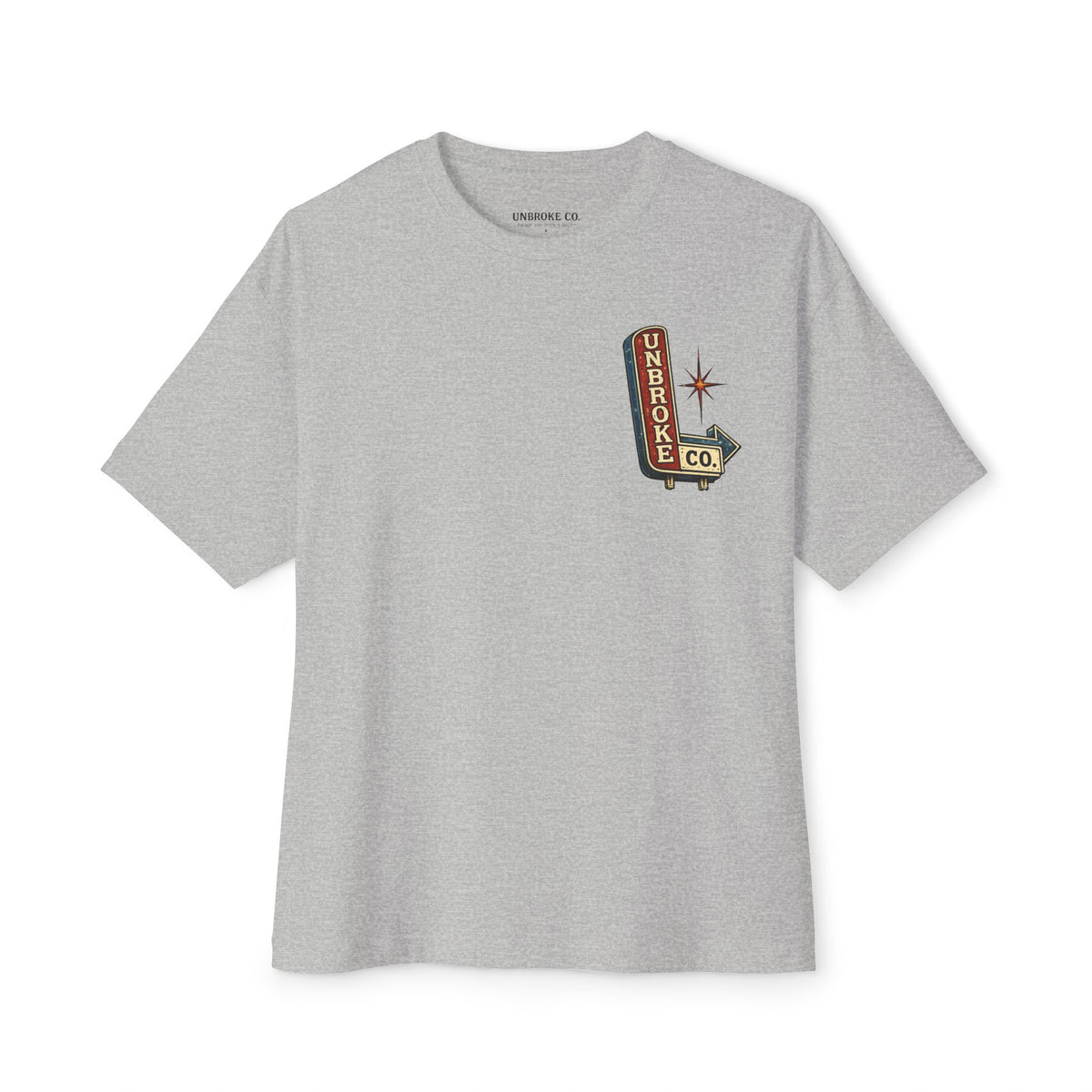 PINK CLOUD PROUD™ Oversized Boxy Tee