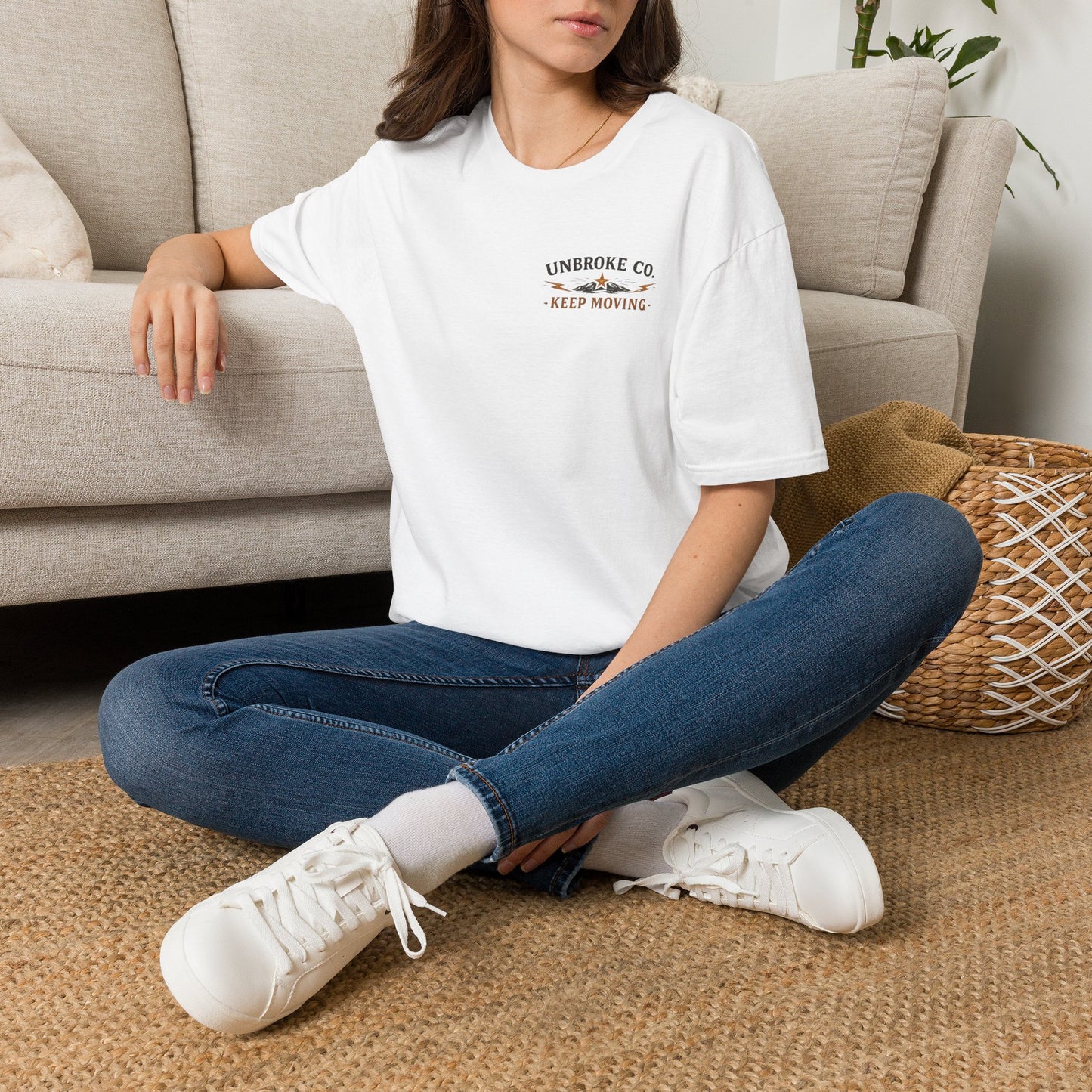 Keep Trudging™ Mountain Logo Tee | Unbroke Co.