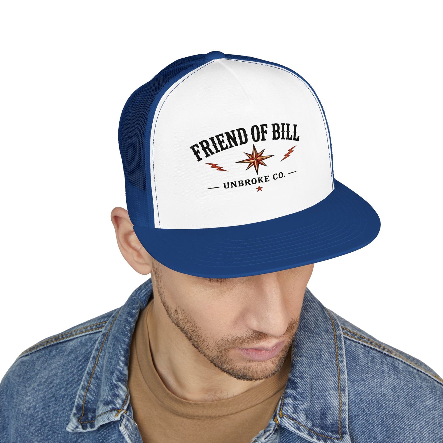 Friend of Bill Trucker Cap — Recovery Sober Support Mesh Hat