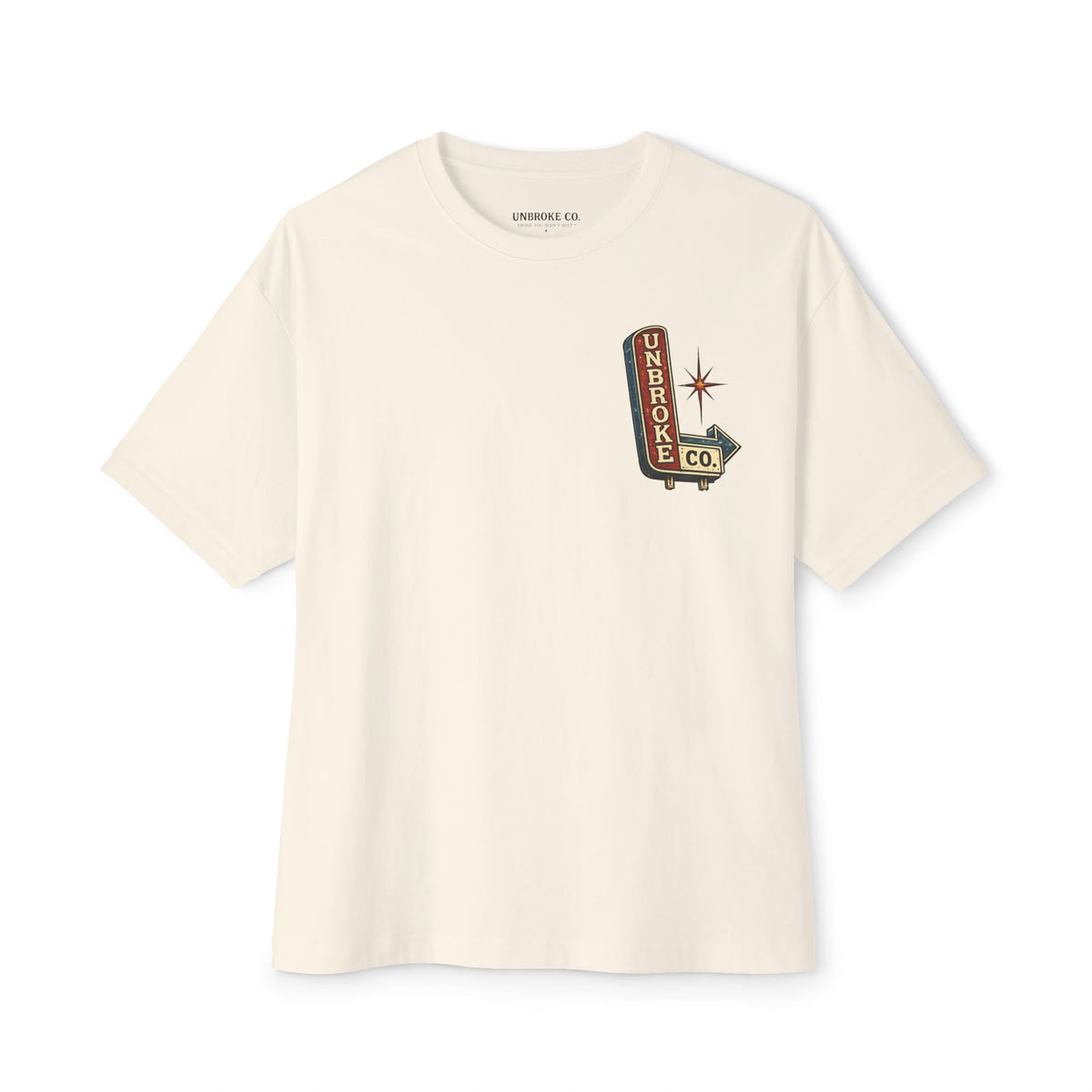 PINK CLOUD PROUD™ Oversized Boxy Tee