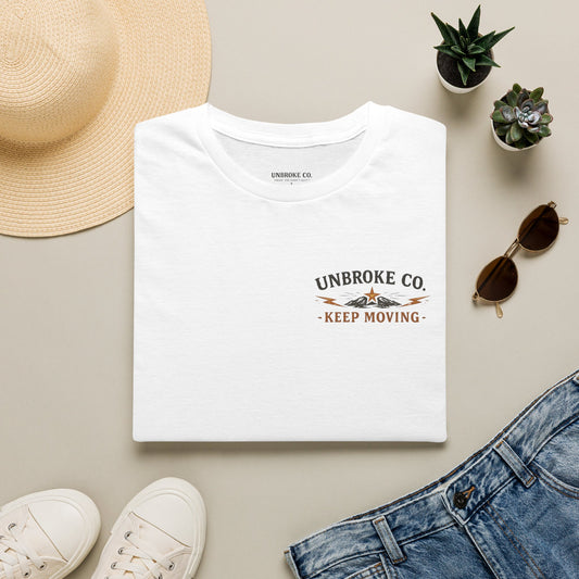 Keep Trudging™ Mountain Logo Tee | Unbroke Co.
