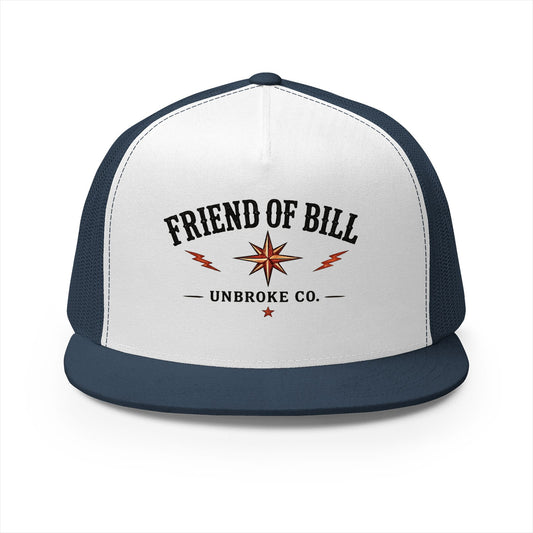 Friend of Bill Trucker Cap — Recovery Sober Support Mesh Hat