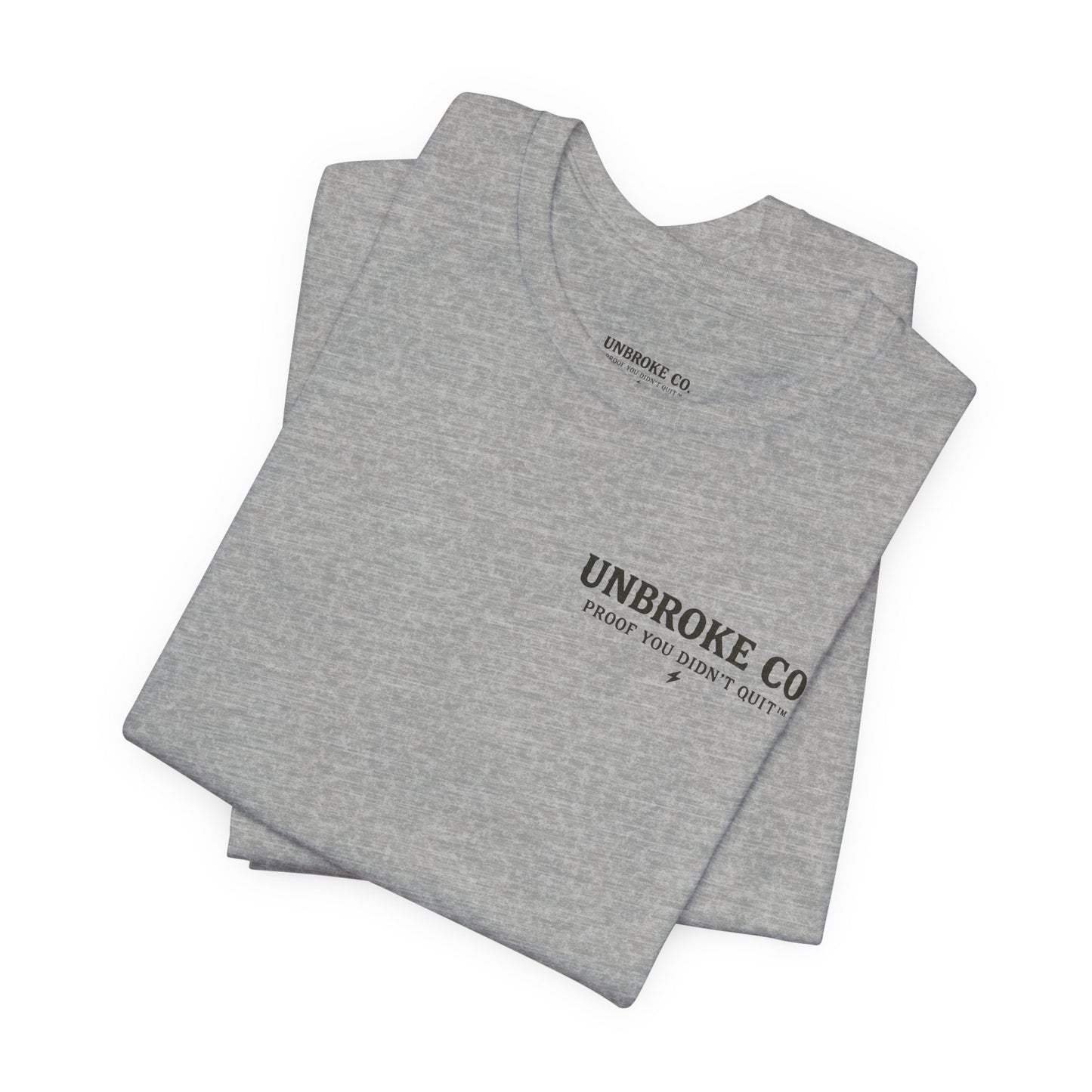 Wear Your Scars Like a Sermon Tee | Unbroke Co.