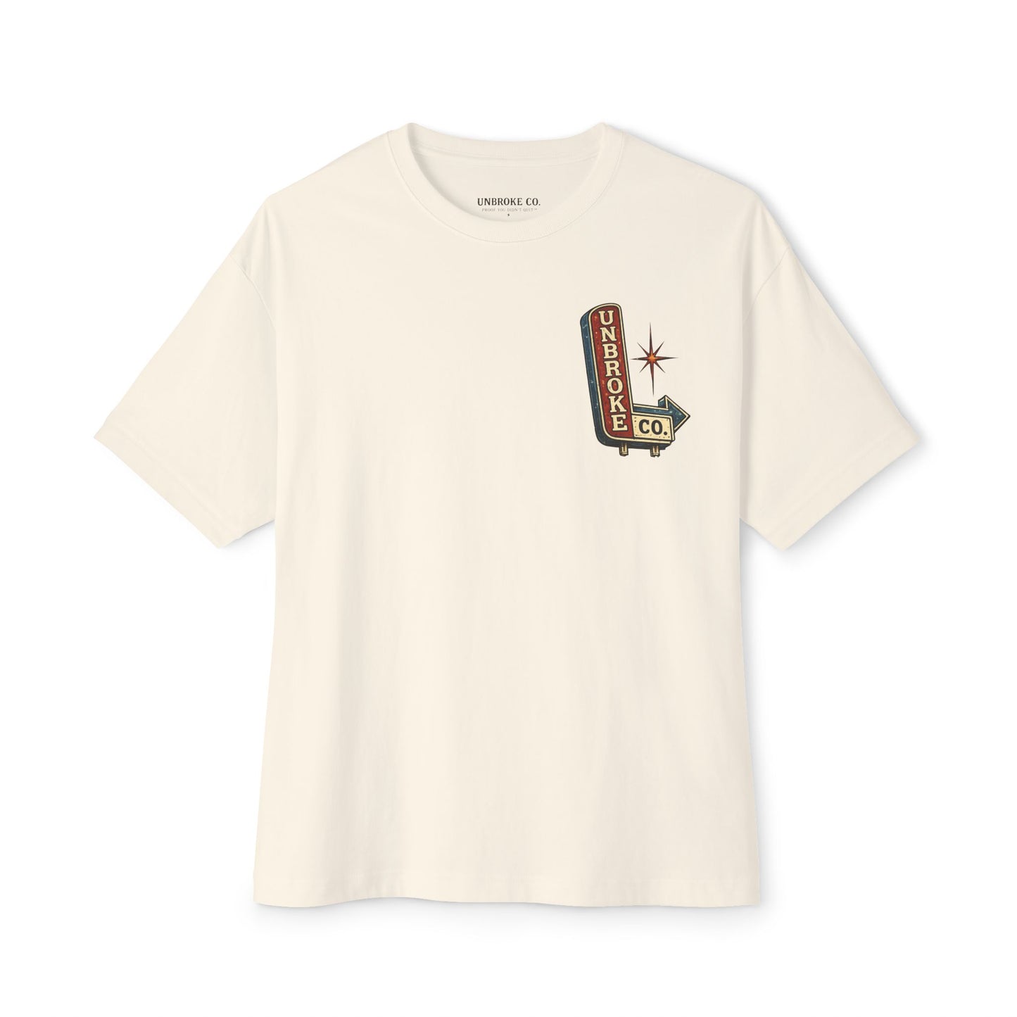 PINK CLOUD PROUD™ Oversized Boxy Tee