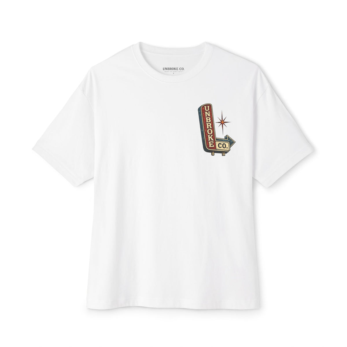 PINK CLOUD PROUD™ Oversized Boxy Tee